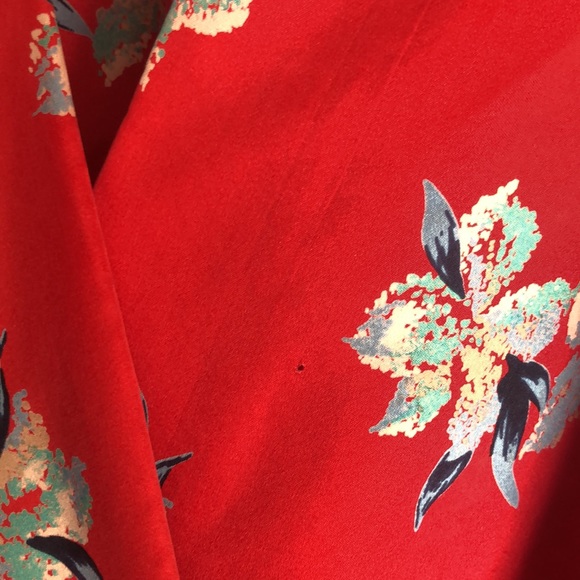 DONATED 🎉HP🎉 Gorgeous Vintage Wrap Dress ❤️ - Picture 4 of 10